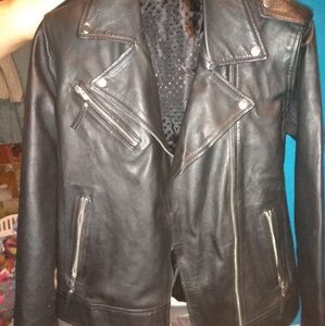 Leather jacket